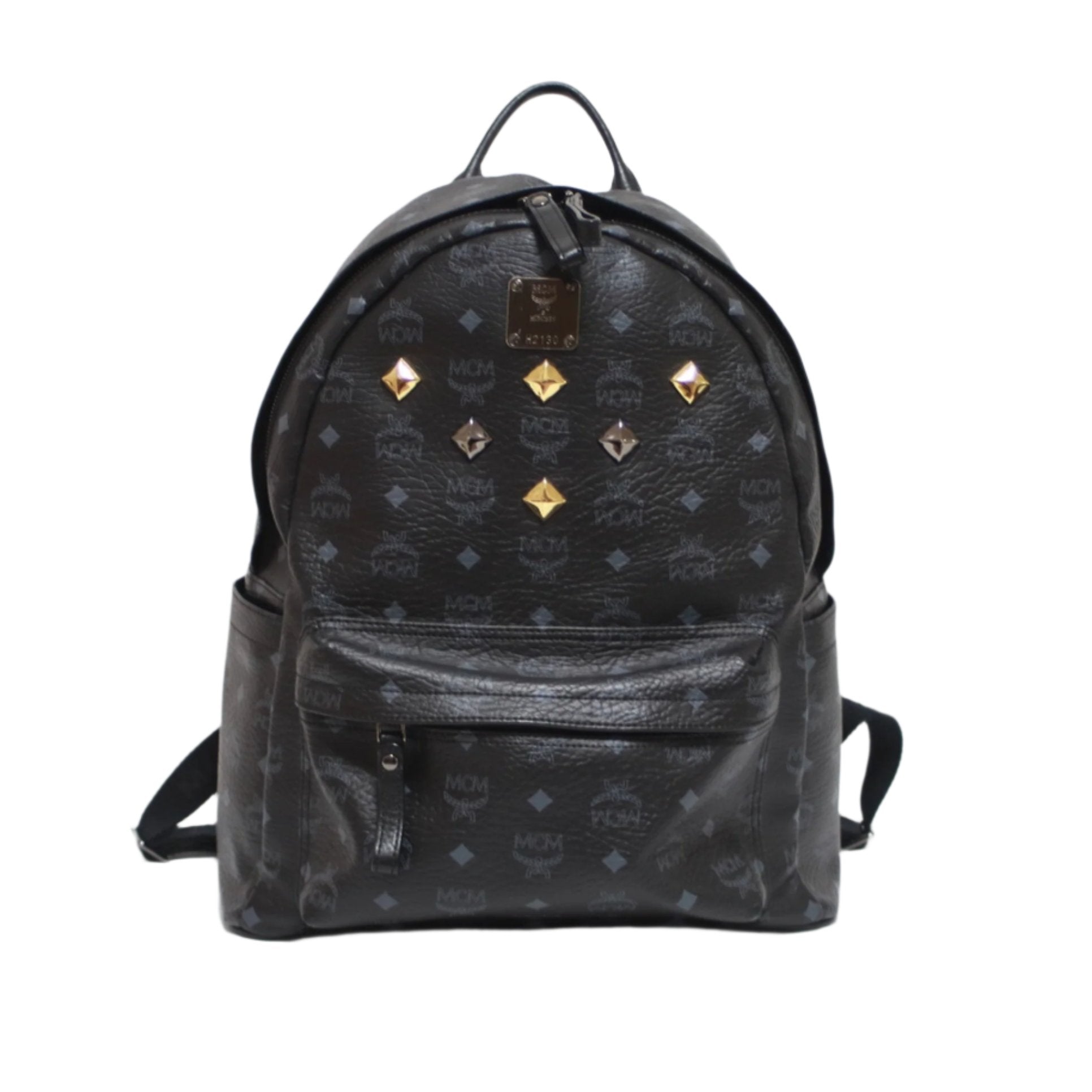 MCM Backpack Black Color Used