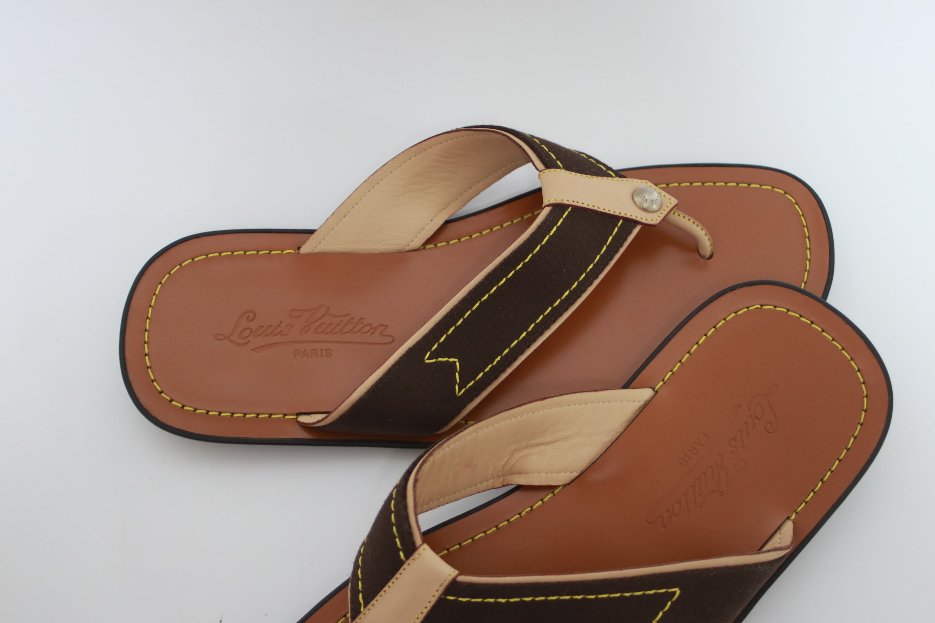 Louis Vuitton Sandal Brown Used