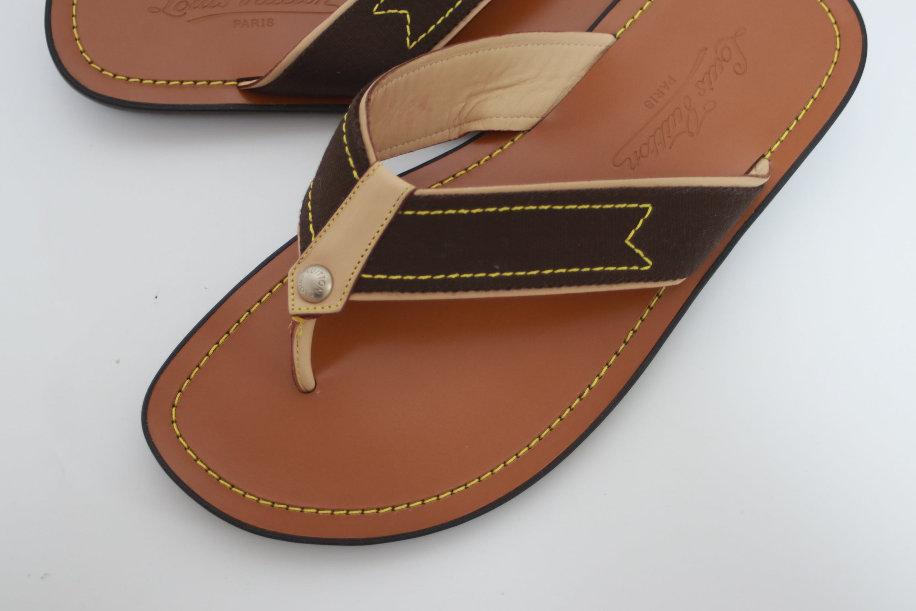 Louis Vuitton Sandal Brown Used