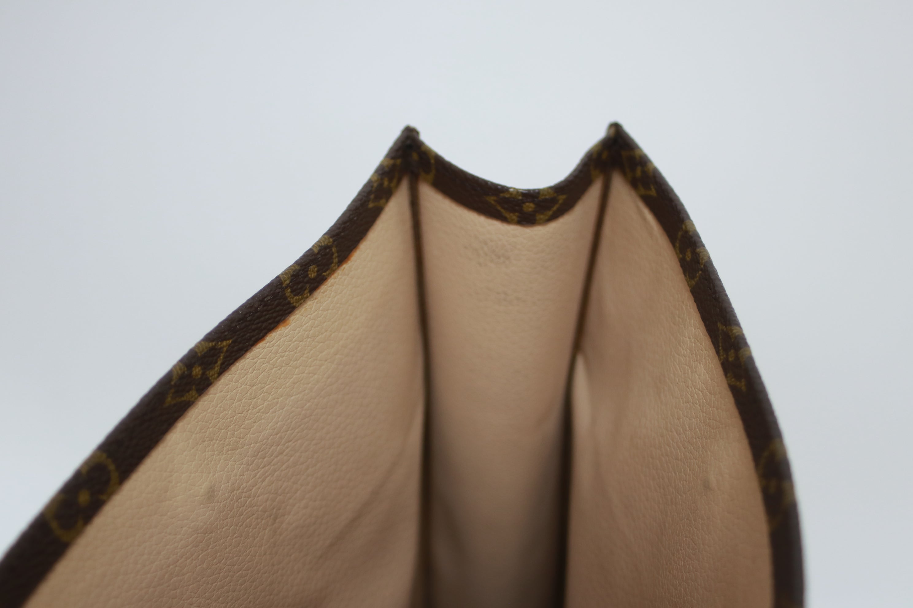 Louis Vuitton Sac Plat Tote Bag Used (7776)