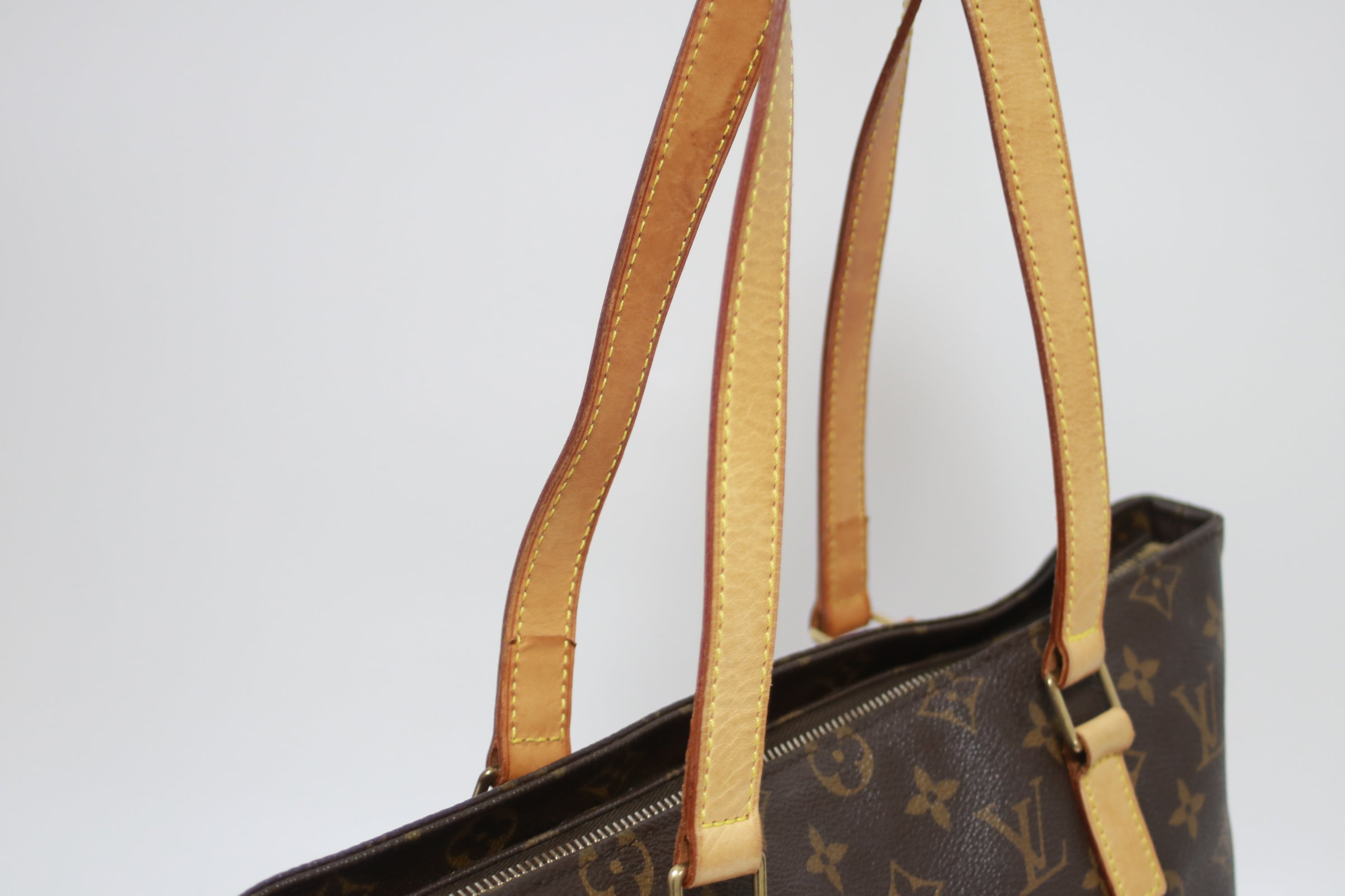 Louis Vuitton Cabas Piano Shoulder Bag Used (7786)