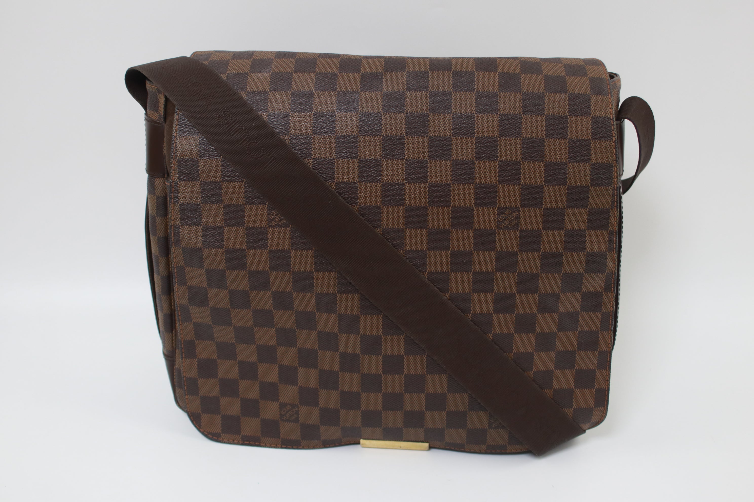 Louis Vuitton Bastille Damier Ebene Canvas Messenger Bag on SALE