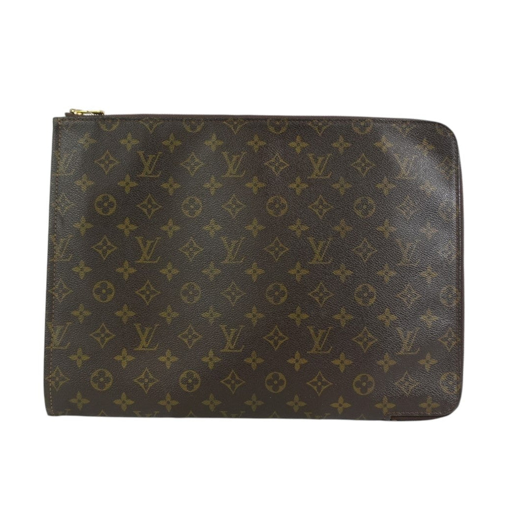 Pre-owned Louis Vuitton Monogram Pochette Document Clutch Bag
