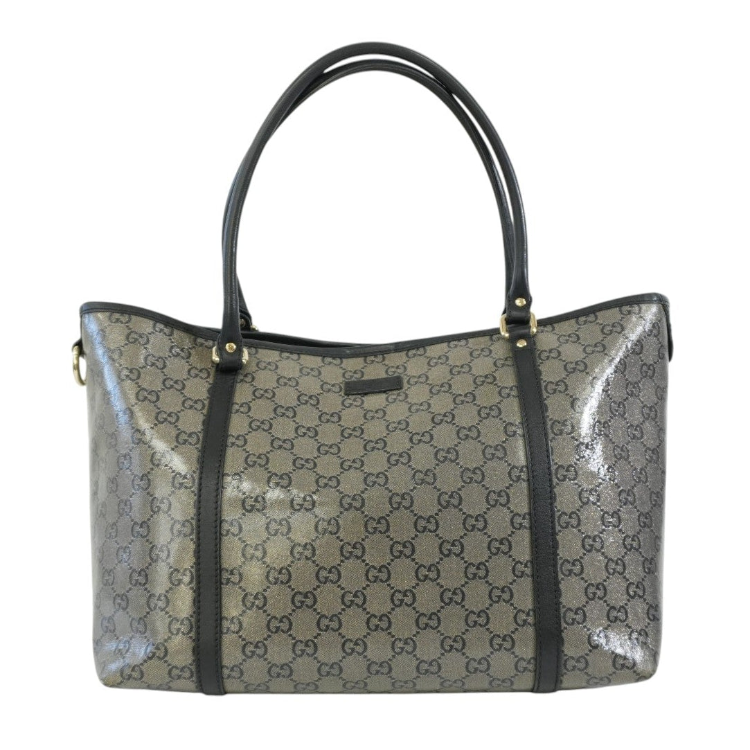 Pre-owned Gucci Joy Tote Bag Black and Silver
