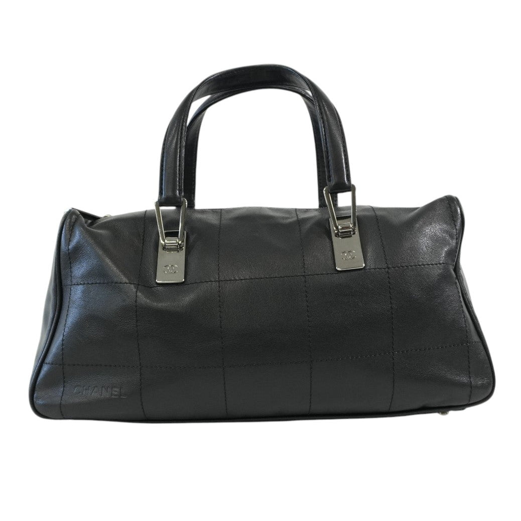 Pre-owned Chanel Chocolate Bar Handbag Black