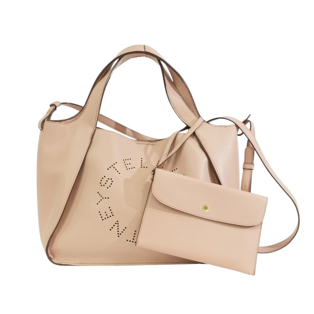 Pre-owned Stella McCartney Leather Tote Bag Pink