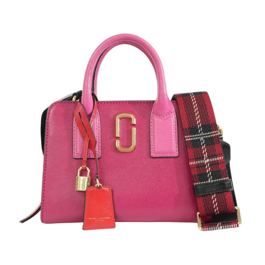 Pre-owned Marc Jacobs Leather Two Way Shoulder Bag Pink