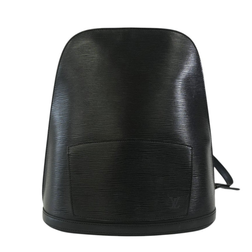 Pre-owned Louis Vuitton Epi Gobelins Backpack Black