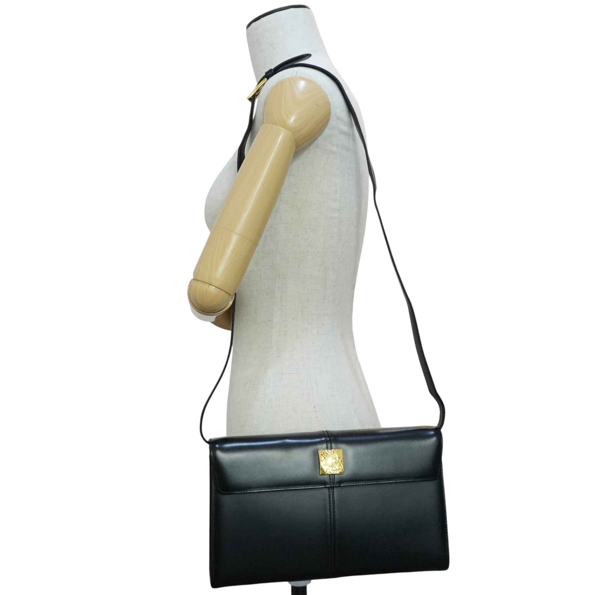 Pre-owned Saint Laurent Shoulder Bag Black