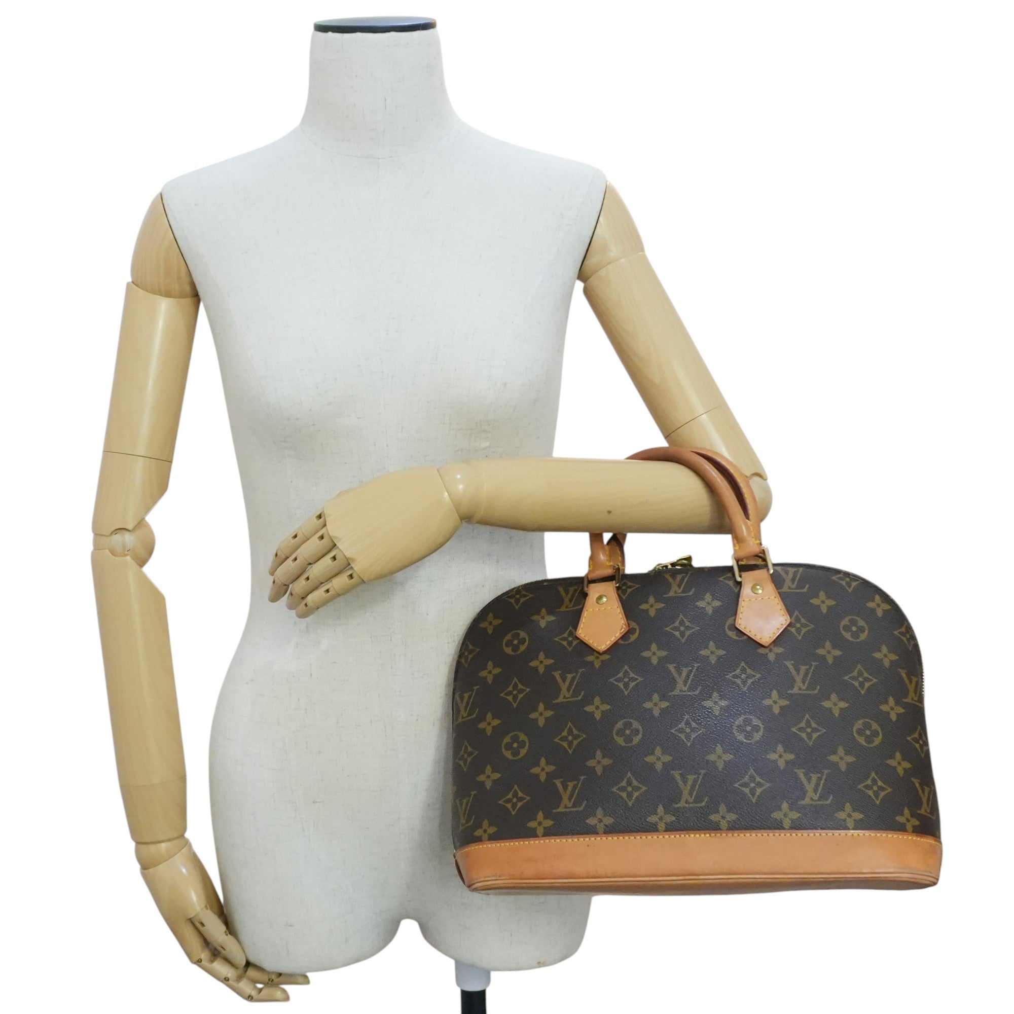 Pre-owned Louis Vuitton Monogram Alma PM Handbag