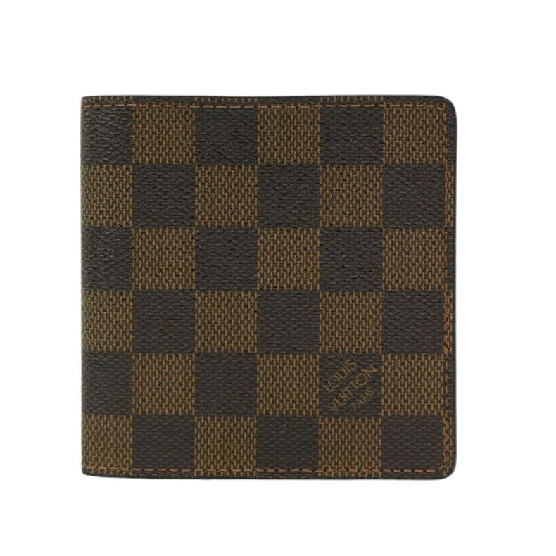Pre-owned Louis Vuitton Damier Ebene Bifold Wallet