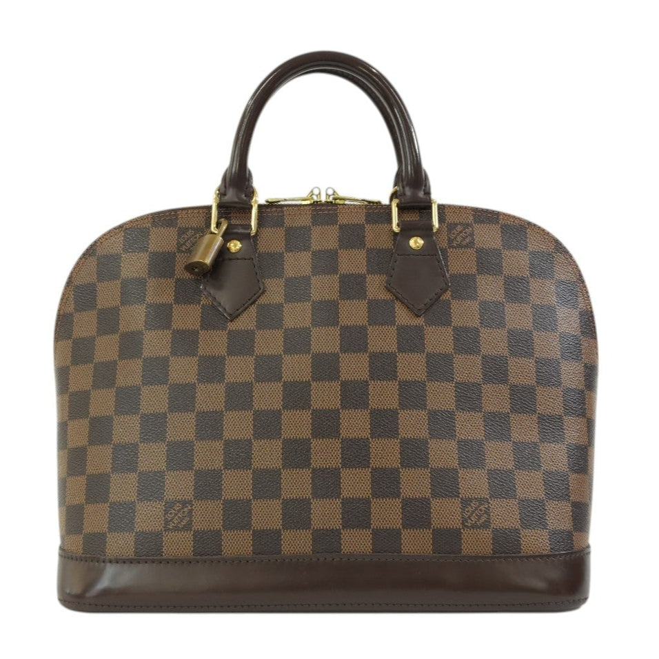 Pre-owned Louis Vuitton Damier Ebene Alma Handbag Used