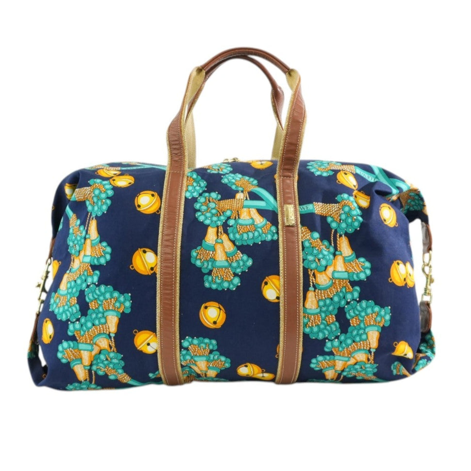 Pre-owned Loewe Fabric Travel Bag Multicolor Used