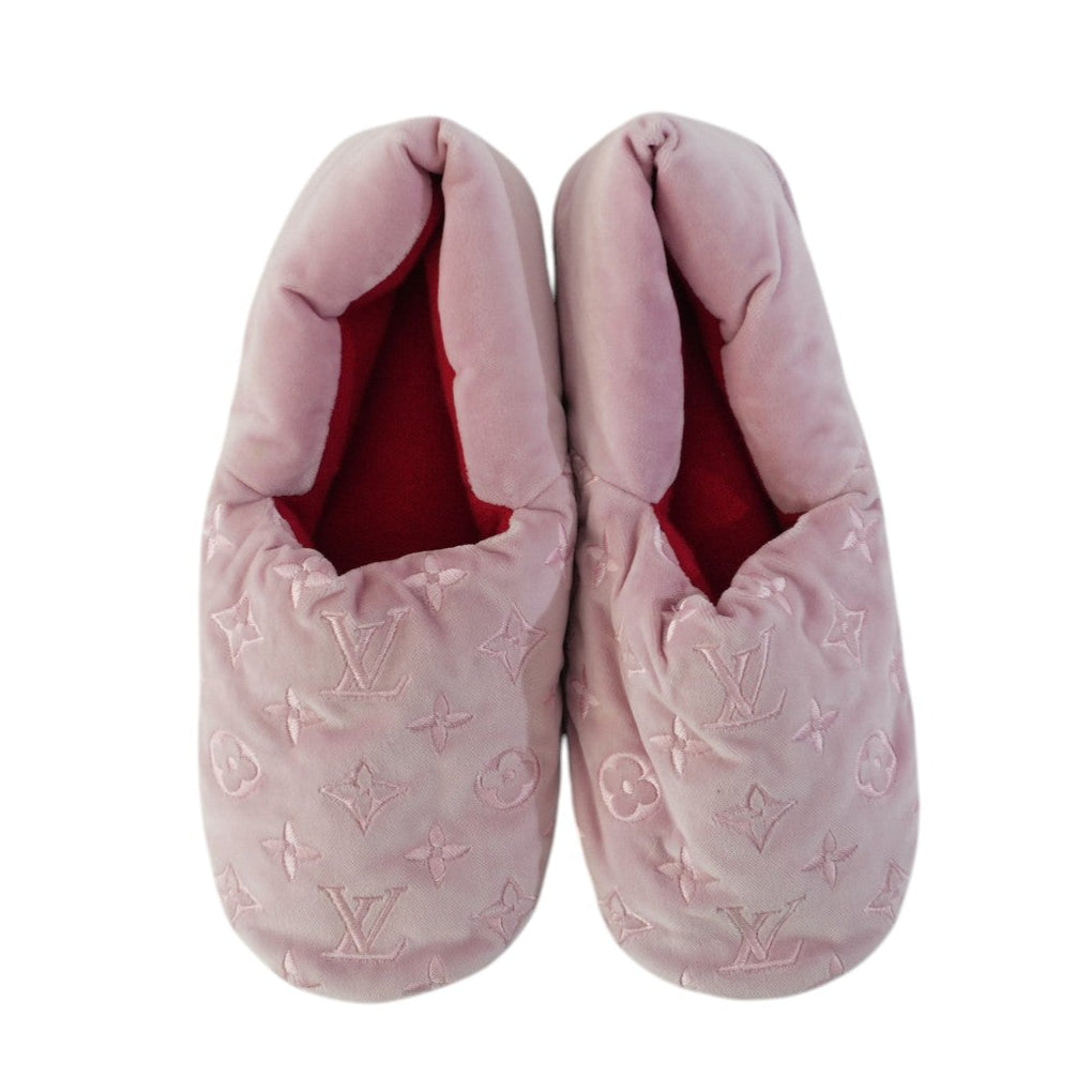 Pre-owned Louis Vuitton Indoor Slippers Size 6 Pink Used