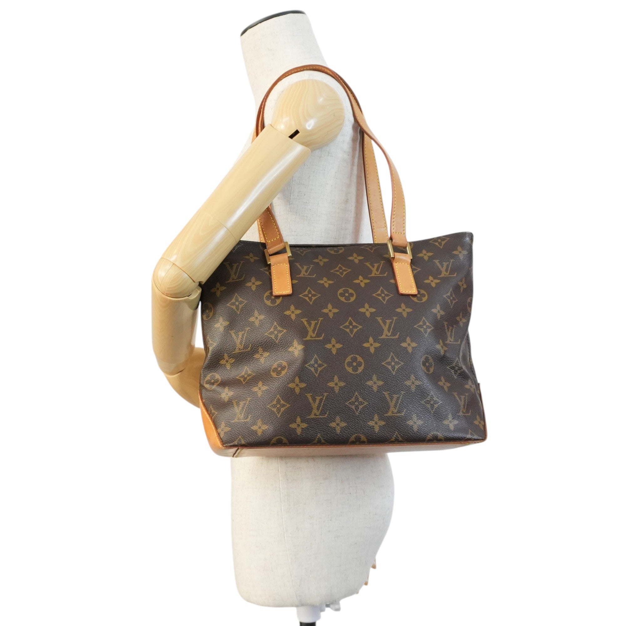 Louis Vuitton Monogram Cabas Piano Tote Bag Used