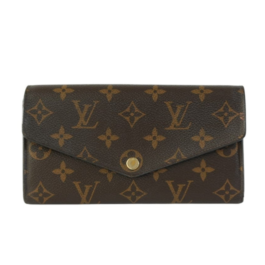 Pre-owned Louis Vuitton Monogram Sarah Wallet